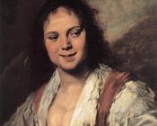 弗朗斯 哈尔斯 : Gypsy Girl